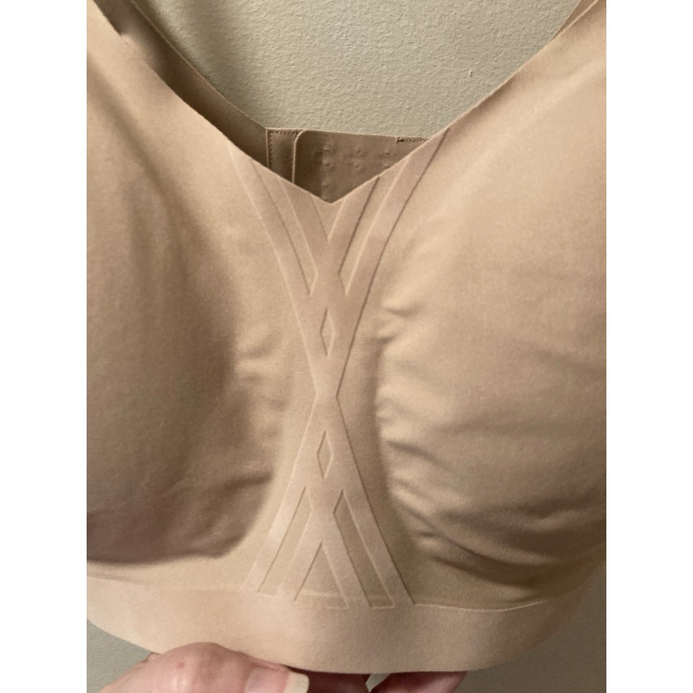 Honeylove Bra Silhouette‎ Sand Beige Wireless Size 3X Comfort NWOT - Picture 5 of 8